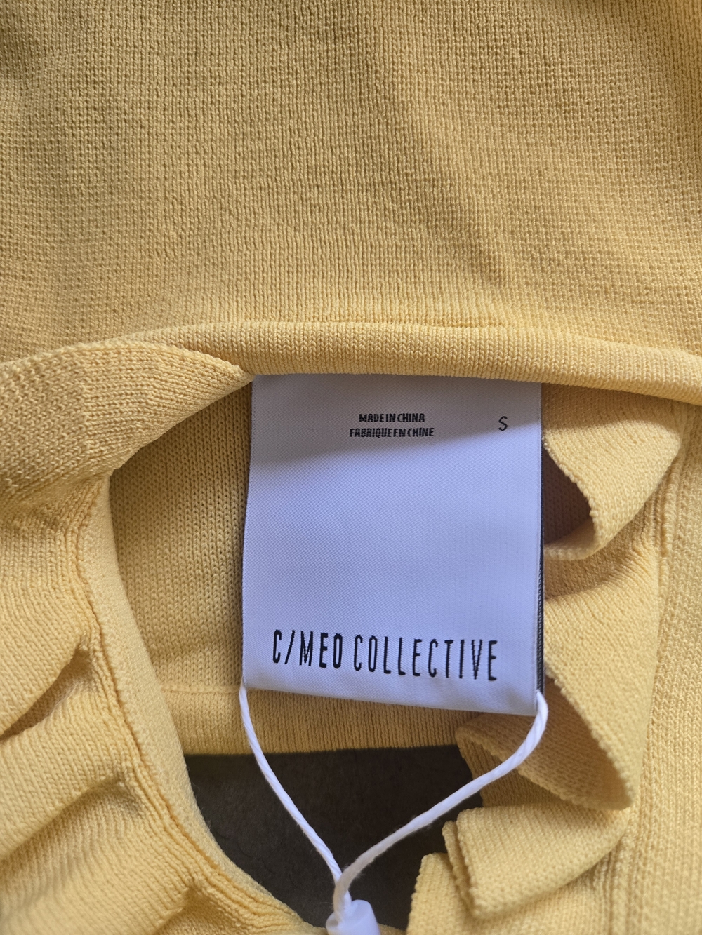 C/MEO Collective Sunshine Ruffle Tank - Picture 2 of 4